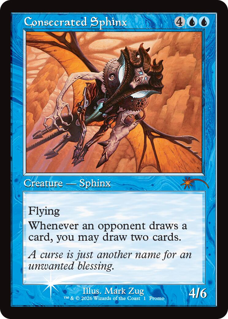 Consecrated Sphinx (Retro Frame) [MagicFest 2025] | Good Games Morley