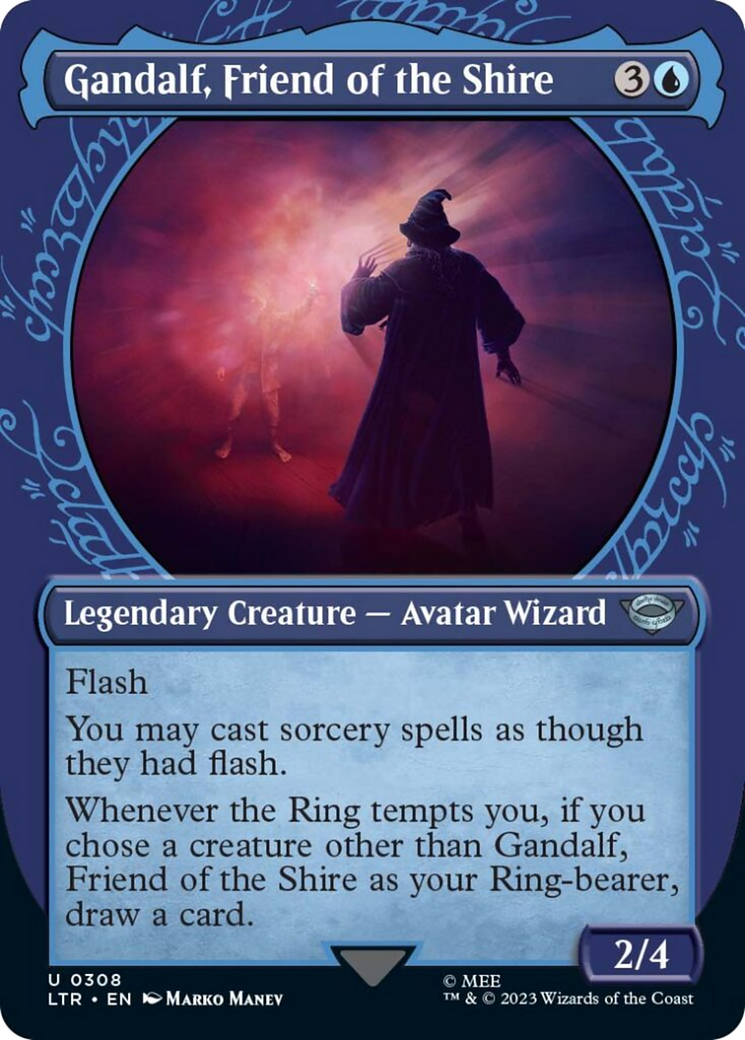 Gandalf, Friend of the Shire (Showcase Ring Frame) [The Lord of the Rings: Tales of Middle-Earth] | Good Games Morley