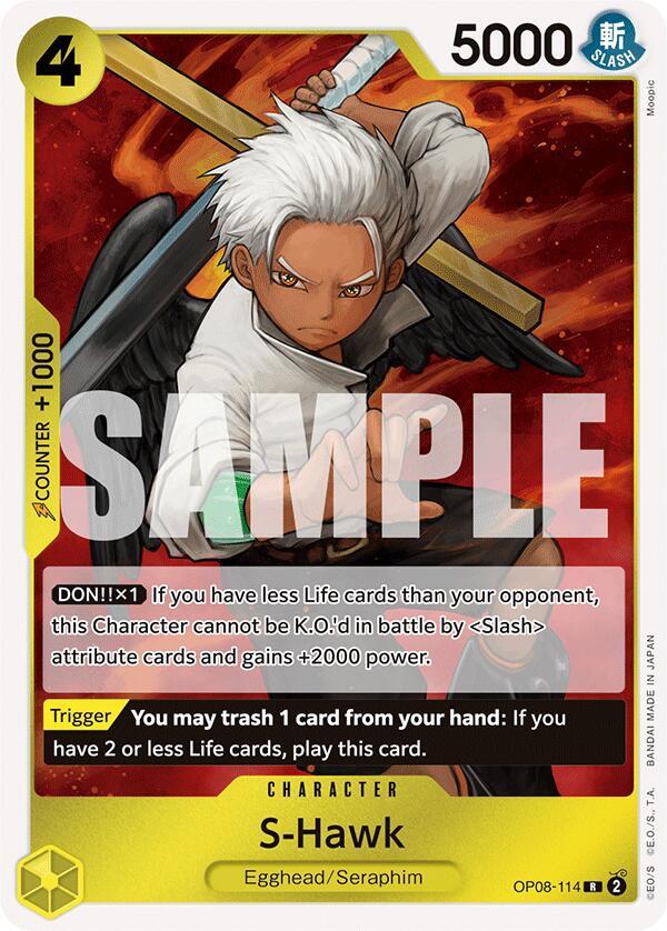 S-Hawk OP08-114 (Two Legends)  - Foil | Good Games Morley