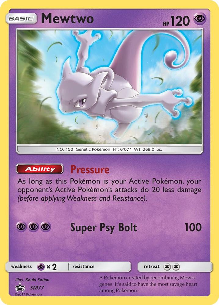 Mewtwo SM77 (SM Promos)  - Holofoil | Good Games Morley