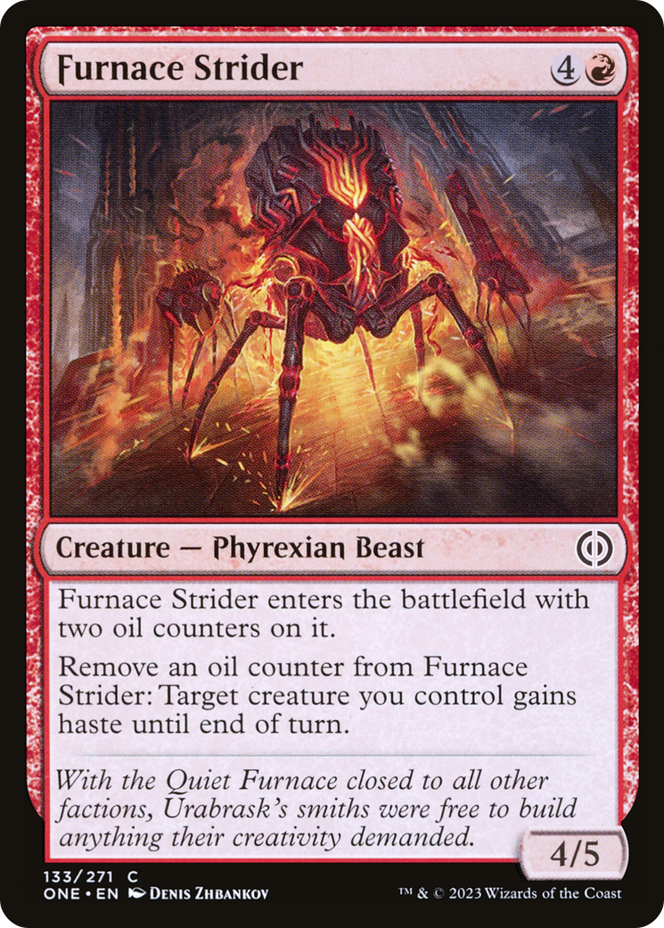 Furnace Strider [Phyrexia: All Will Be One] | Good Games Morley
