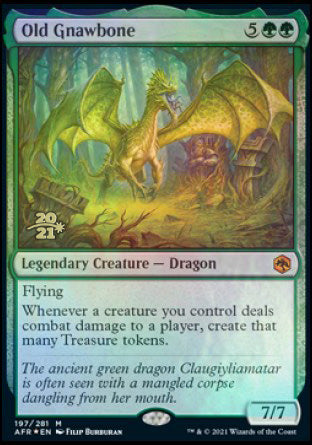 Old Gnawbone [Dungeons & Dragons: Adventures in the Forgotten Realms Prerelease Promos] | Good Games Morley