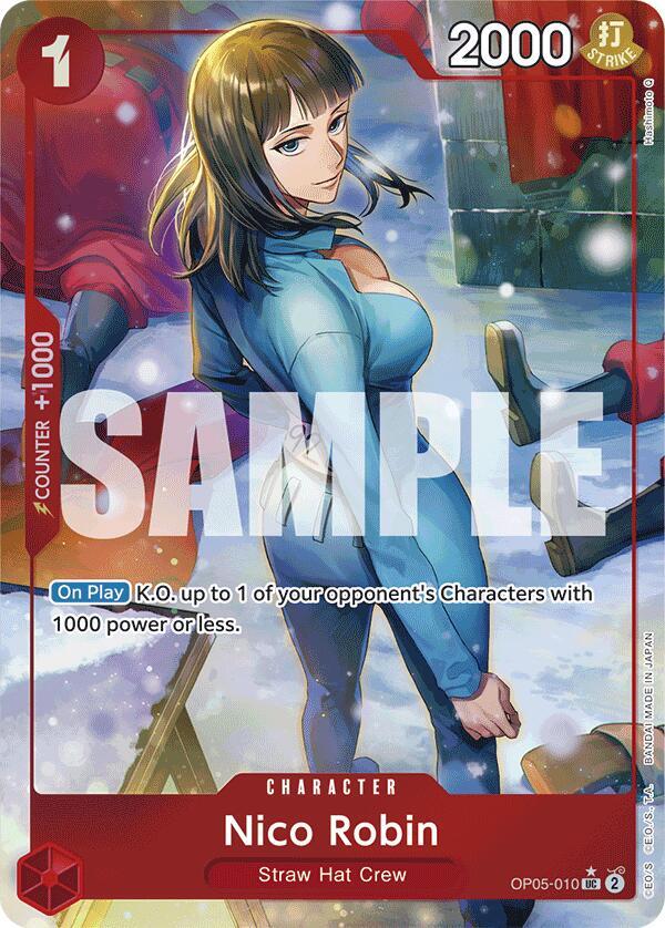 Nico Robin OP05-010 (Premium Booster -The Best-)  - Full Art Foil | Good Games Morley