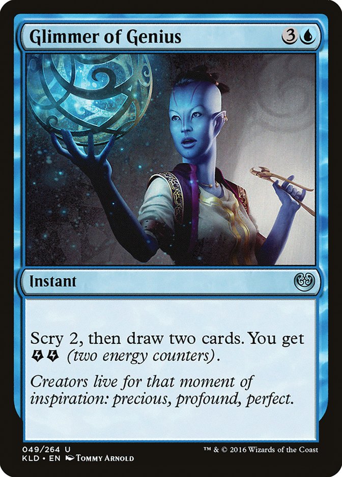 Glimmer of Genius 49/264 (Kaladesh)  - Foil | Good Games Morley