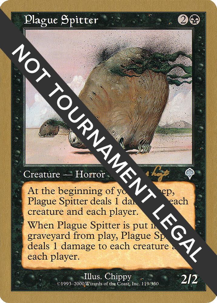 Plague Spitter 2001 Tom van de Logt INV tvdl119/138 (World Championship Decks)  | Good Games Morley