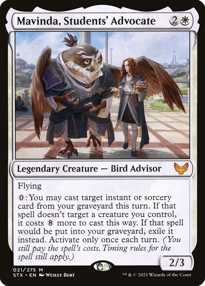 Mavinda, Students' Advocate 21 (Strixhaven: School of Mages)  - Foil | Good Games Morley