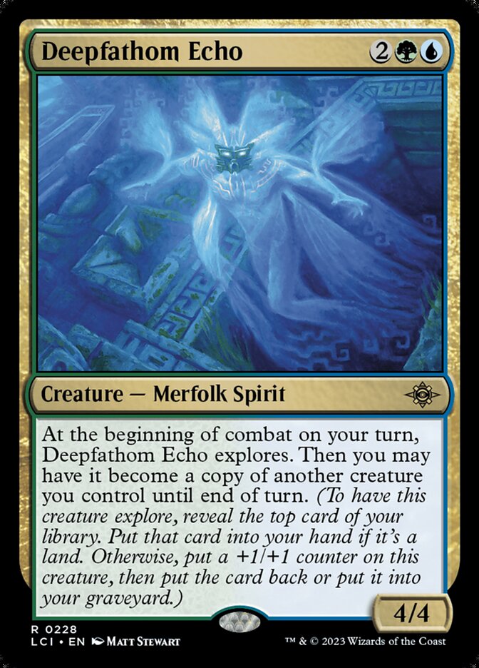 Deepfathom Echo 228/291 (The Lost Caverns of Ixalan)  | Good Games Morley