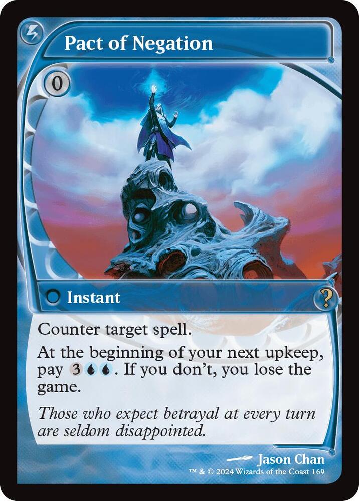 Pact of Negation 169/390 (Mystery Booster 2)  - Future Sight | Good Games Morley