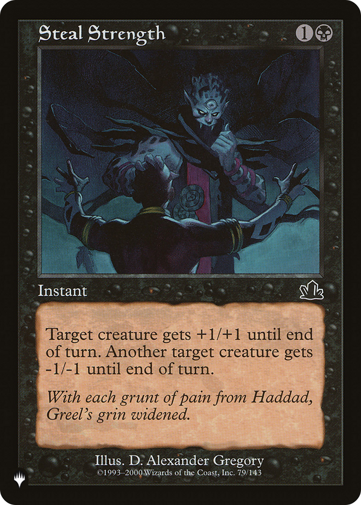 Steal Strength [The List] | Good Games Morley