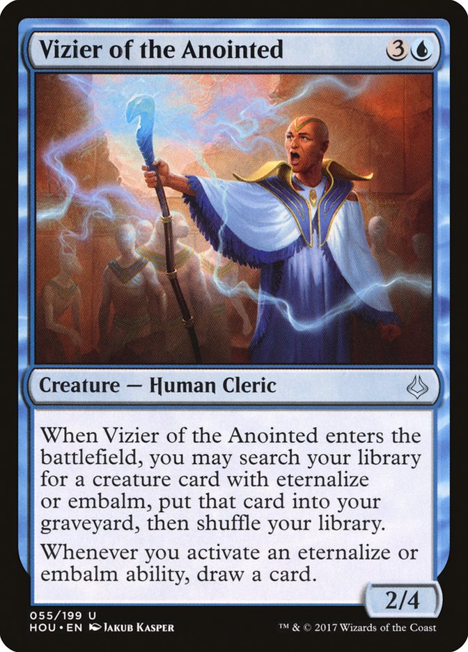 Vizier of the Anointed 55/199 (Hour of Devastation)  - Foil | Good Games Morley