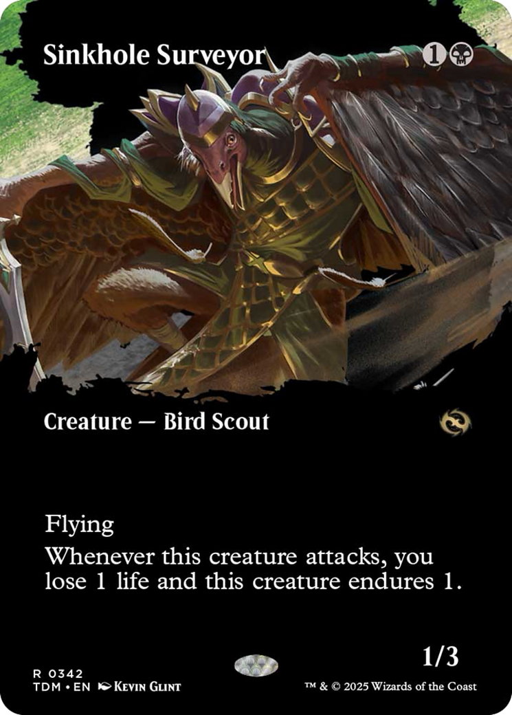 Sinkhole Surveyor (Borderless) [Tarkir: Dragonstorm] | Good Games Morley