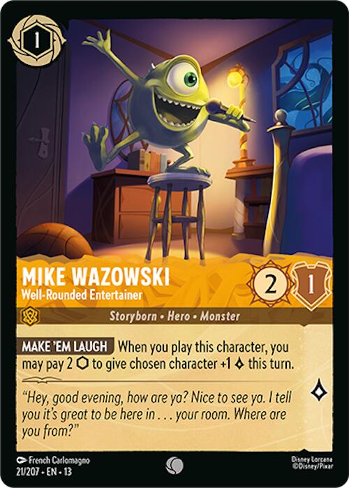 Mike Wazowski - Well-Rounded Entertainer (21/207) [Attack of the Vine!] | Good Games Morley