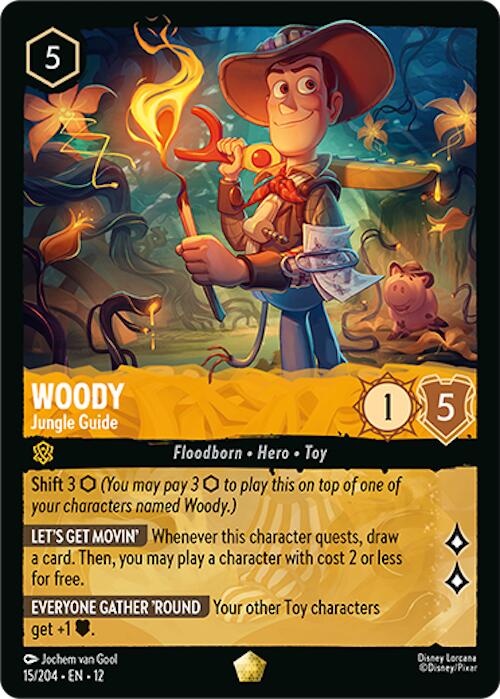 Woody - Jungle Guide (15/204) [Wilds Unknown] | Good Games Morley