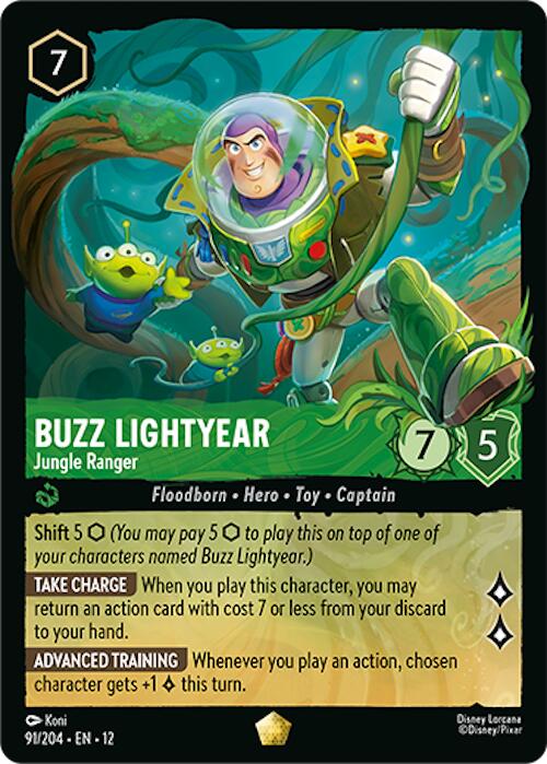 Buzz Lightyear - Jungle Ranger (91/204) [Wilds Unknown] | Good Games Morley