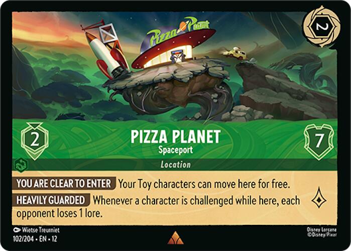 Pizza Planet - Spaceport (102/204) [Wilds Unknown] | Good Games Morley