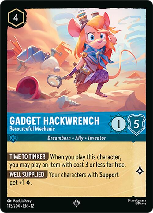 Gadget Hackwrench - Resourceful Mechanic (145/204) [Wilds Unknown] | Good Games Morley
