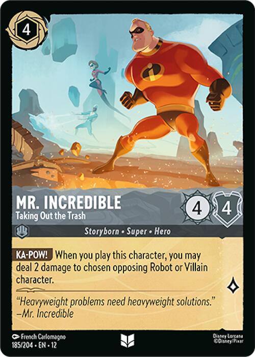 Mr. Incredible - Taking Out the Trash (185/204) [Wilds Unknown] | Good Games Morley