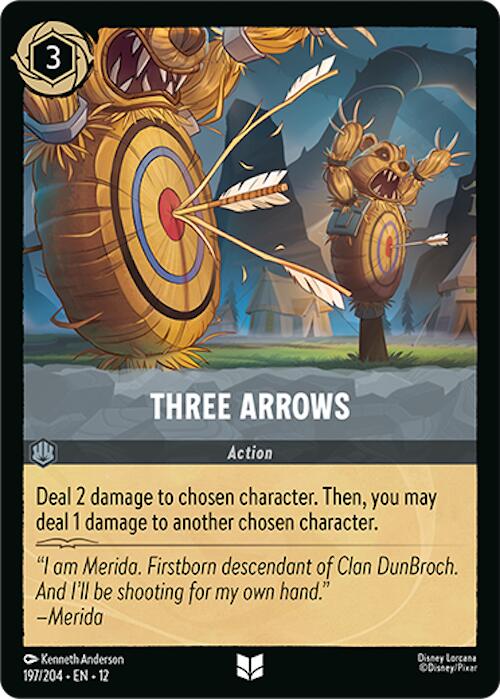 Three Arrows (197/204) [Wilds Unknown] | Good Games Morley