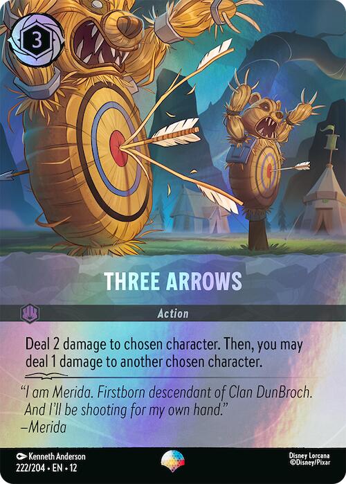 Three Arrows (Epic) (222/204) [Wilds Unknown] | Good Games Morley