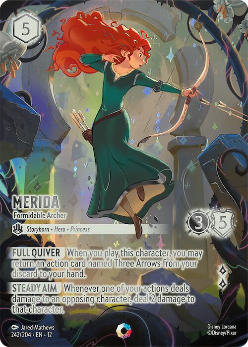 Merida - Formidable Archer (Iconic) (242/204) [Wilds Unknown] | Good Games Morley