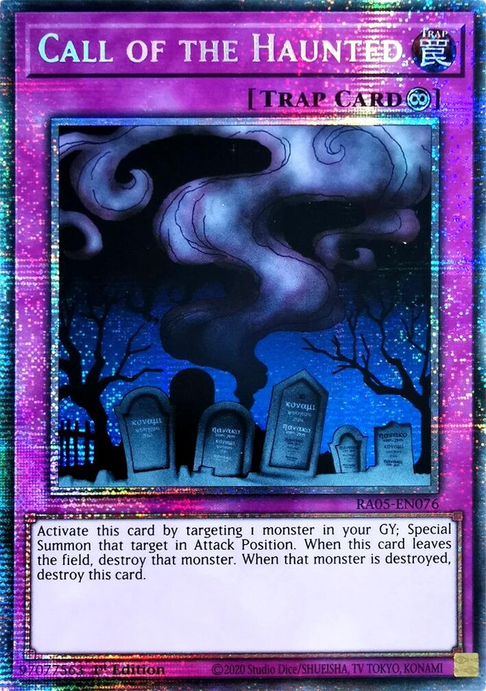 Call of the Haunted (Starlight Rare) [RA05-EN076] Starlight Rare | Good Games Morley