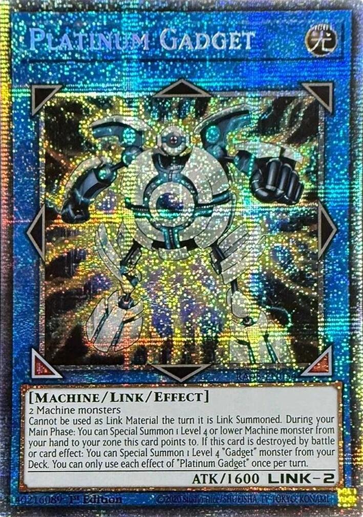Platinum Gadget (Starlight Rare) [RA05-EN054] Starlight Rare | Good Games Morley