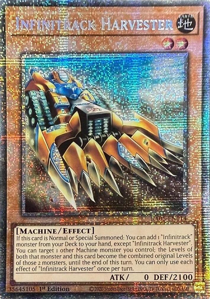 Infinitrack Harvester (Starlight Rare) [RA05-EN014] Starlight Rare | Good Games Morley