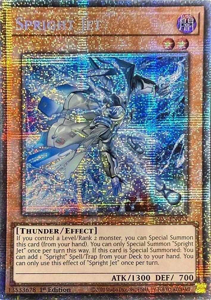 Spright Jet (Starlight Rare) [RA05-EN022] Starlight Rare | Good Games Morley