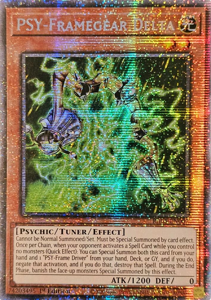 PSY-Framegear Delta (Starlight Rare) [RA05-EN007] Starlight Rare | Good Games Morley