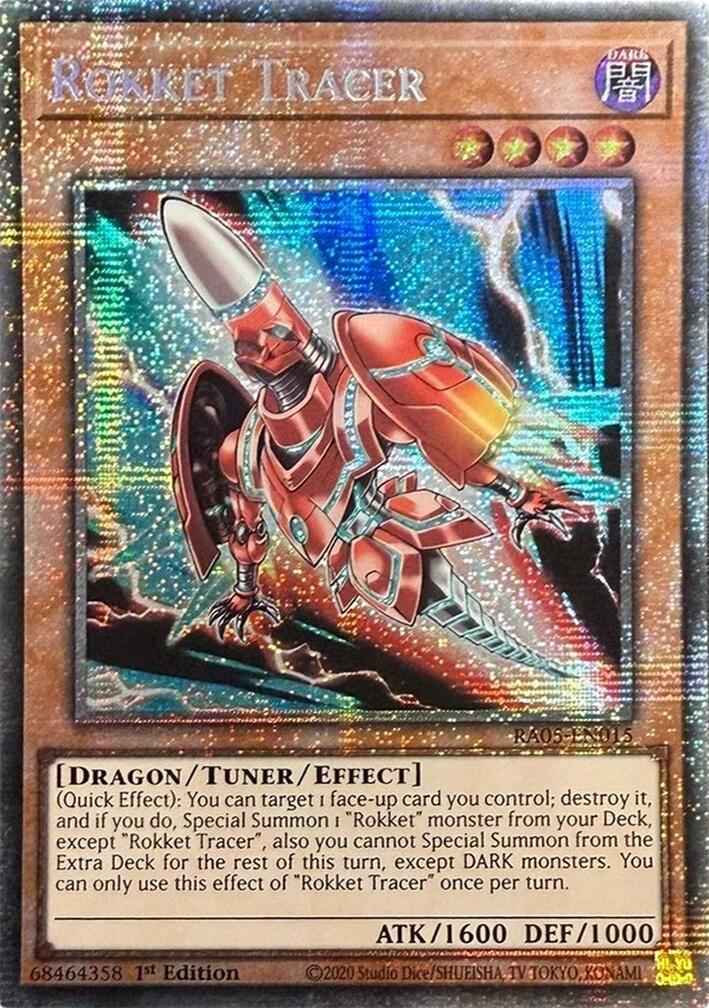 Rokket Tracer (Starlight Rare) [RA05-EN015] Starlight Rare | Good Games Morley