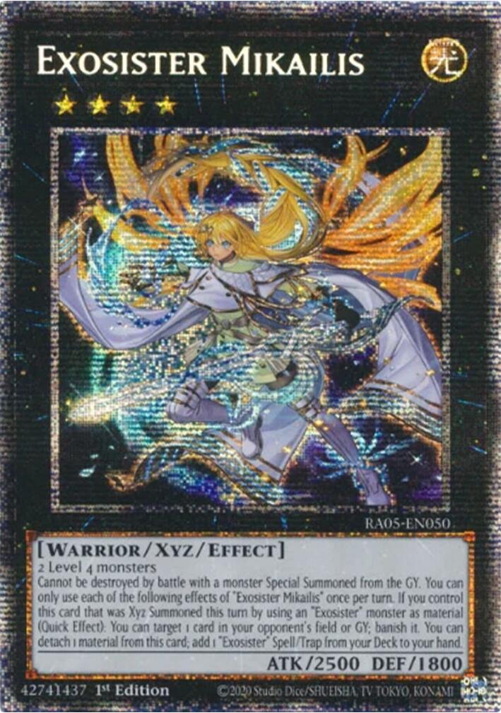 Exosister Mikailis (Starlight Rare) [RA05-EN050] Starlight Rare | Good Games Morley