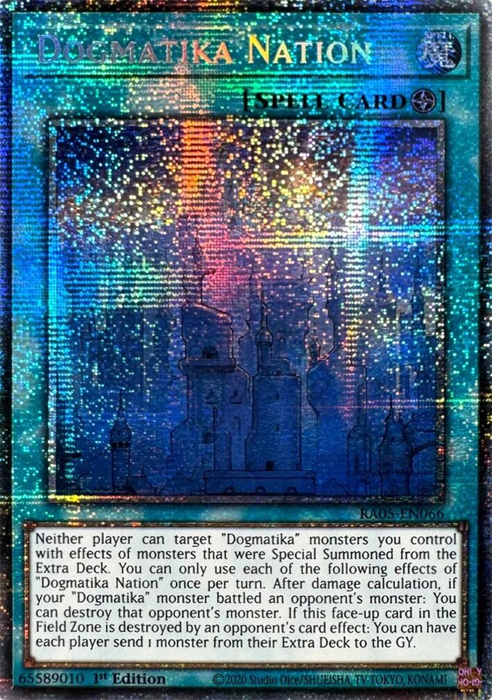 Dogmatika Nation (Starlight Rare) [RA05-EN066] Starlight Rare | Good Games Morley