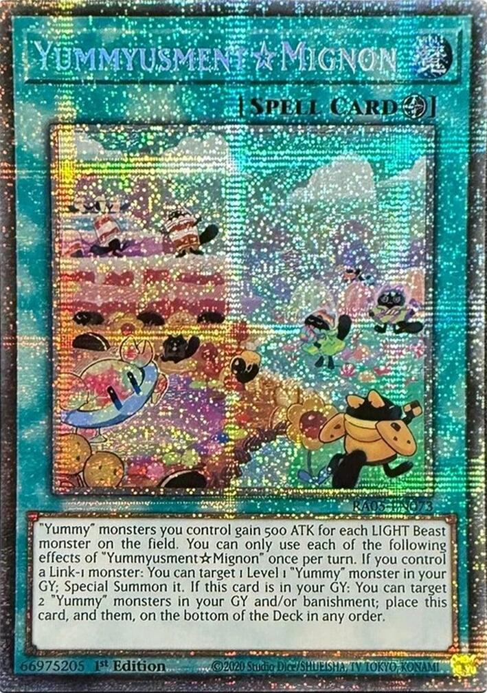 YummyusmentMignon (Starlight Rare) [RA05-EN073] Starlight Rare | Good Games Morley