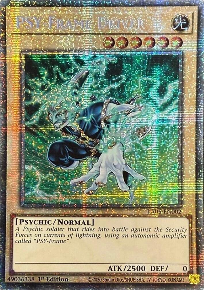 PSY-Frame Driver (Starlight Rare) [RA05-EN002] Starlight Rare | Good Games Morley