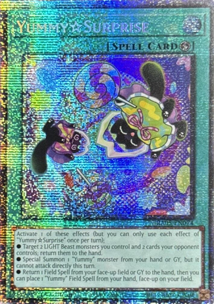 YummySurprise (Starlight Rare) [RA05-EN074] Starlight Rare | Good Games Morley