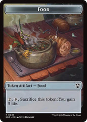 Food // City's Blessing Double-Sided Token [Secrets of Strixhaven Commander Tokens] | Good Games Morley