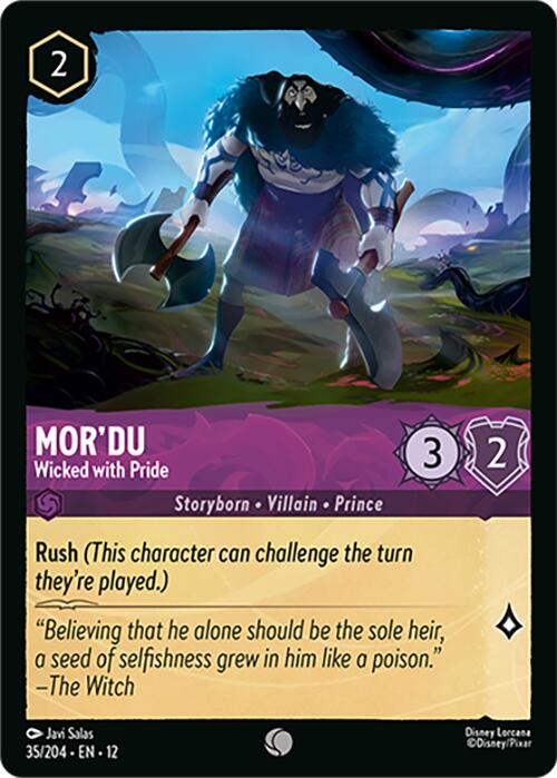 Mor'du - Wicked with Pride (35/204) [Wilds Unknown] | Good Games Morley