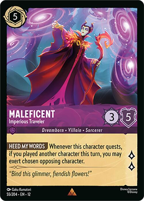 Maleficent - Imperious Traveler (55/204) [Wilds Unknown] | Good Games Morley