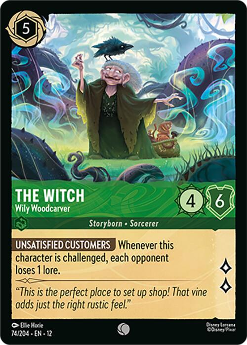 The Witch - Wily Woodcarver (74/204) [Wilds Unknown] | Good Games Morley