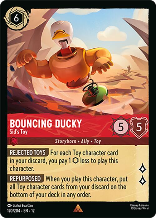 Bouncing Ducky - Sid's Toy (120/204) [Wilds Unknown] | Good Games Morley