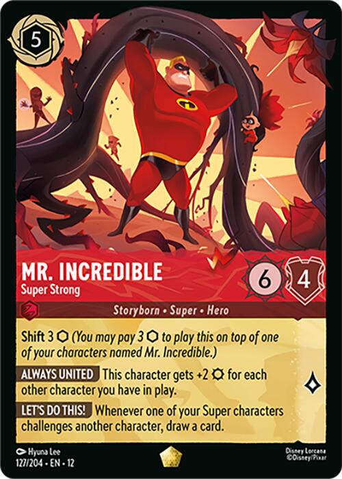 Mr. Incredible - Super Strong (127/204) [Wilds Unknown] | Good Games Morley