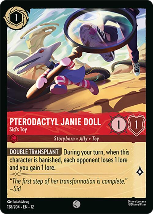 Pterodactyl Janie Doll - Sid's Toy (128/204) [Wilds Unknown] | Good Games Morley