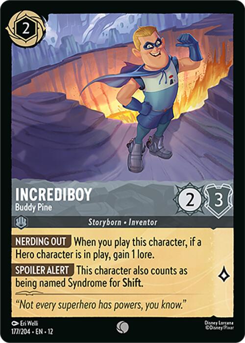 Incrediboy - Buddy Pine (177/204) [Wilds Unknown] | Good Games Morley