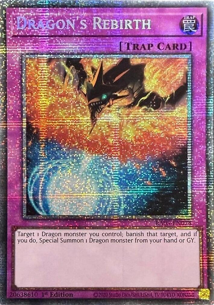 Dragon's Rebirth (Starlight Rare) [RA05-EN078] Starlight Rare | Good Games Morley
