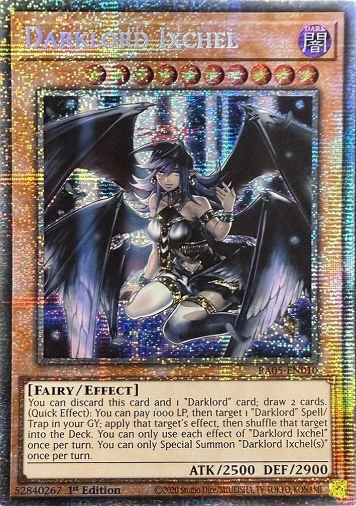 Darklord Ixchel (Starlight Rare) [RA05-EN010] Starlight Rare | Good Games Morley