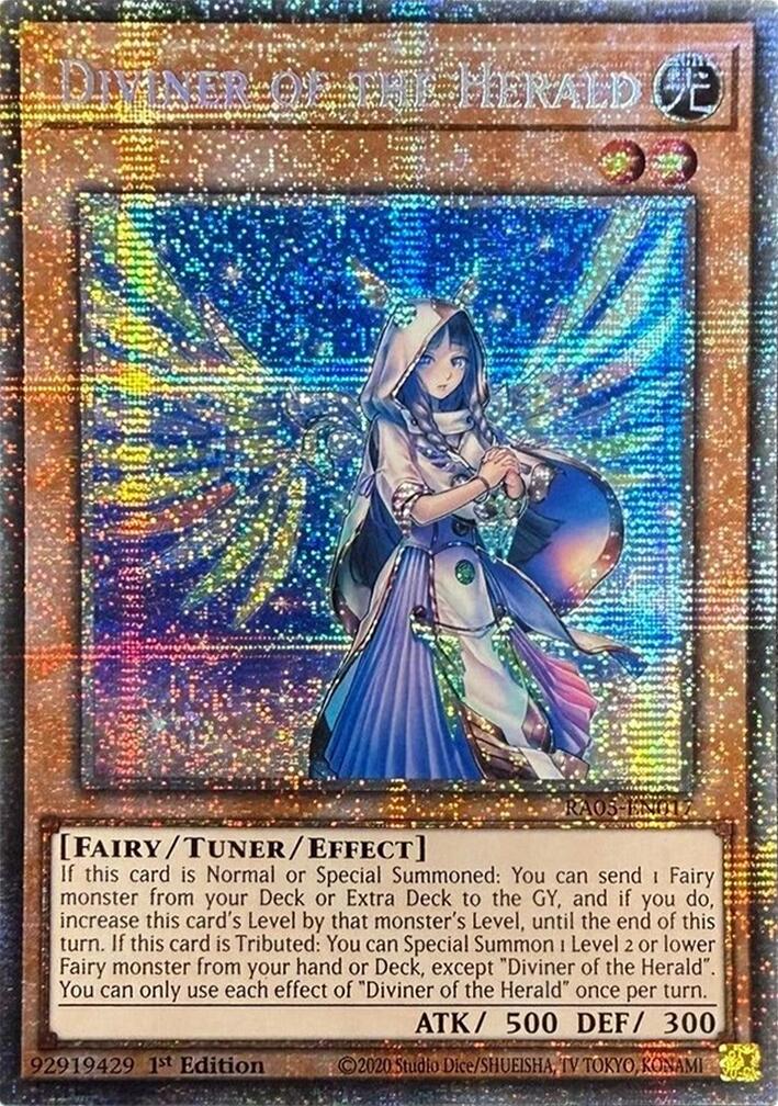 Diviner of the Herald (Starlight Rare) [RA05-EN017] Starlight Rare | Good Games Morley