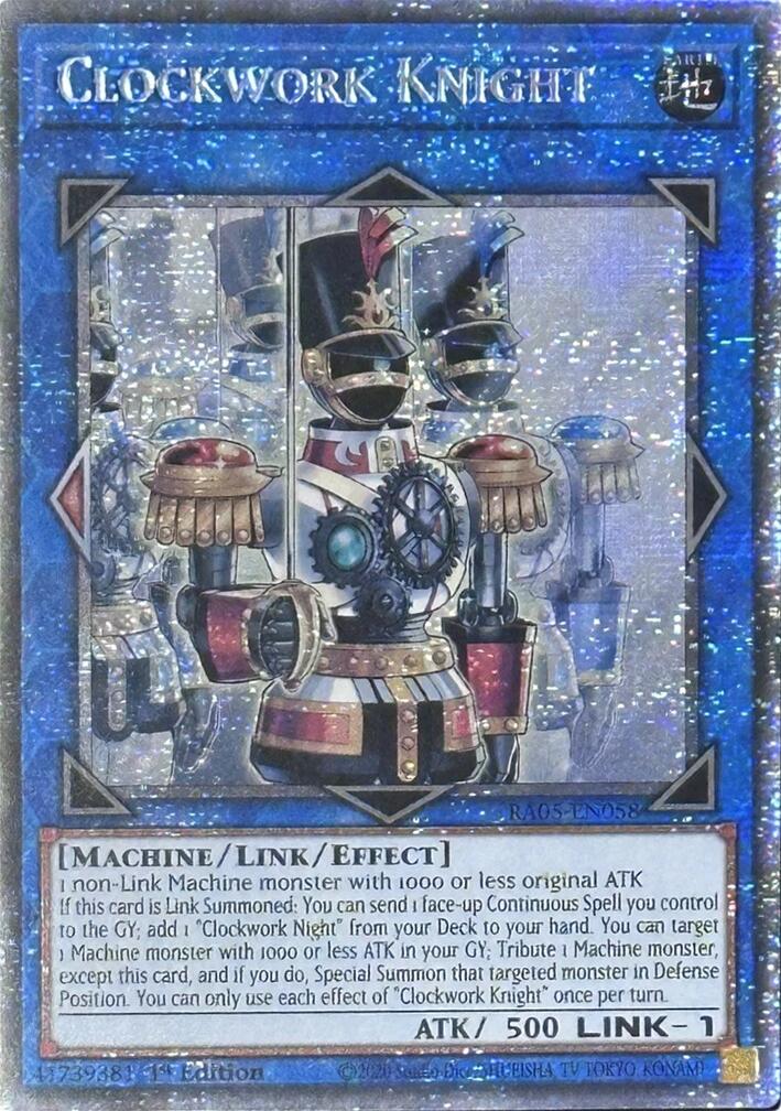 Clockwork Knight (Starlight Rare) [RA05-EN058] Starlight Rare | Good Games Morley