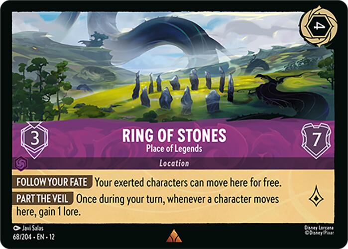 Ring of Stones - Place of Legends (68/204) [Wilds Unknown] | Good Games Morley