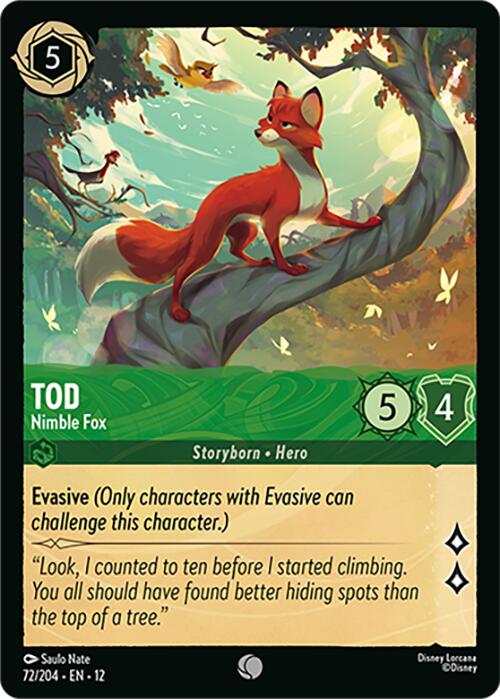 Tod - Nimble Fox (72/204) [Wilds Unknown] | Good Games Morley