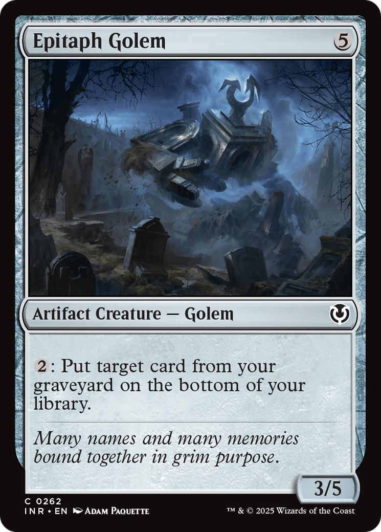 Epitaph Golem [Innistrad Remastered] | Good Games Morley